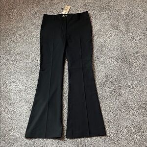 Burberry Women’s Black Flared Dress Pants Size 12